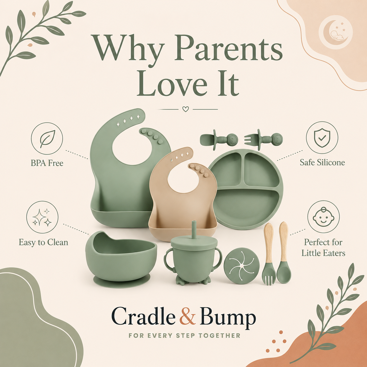 Cradle&Bump Feeding Essentials Kit