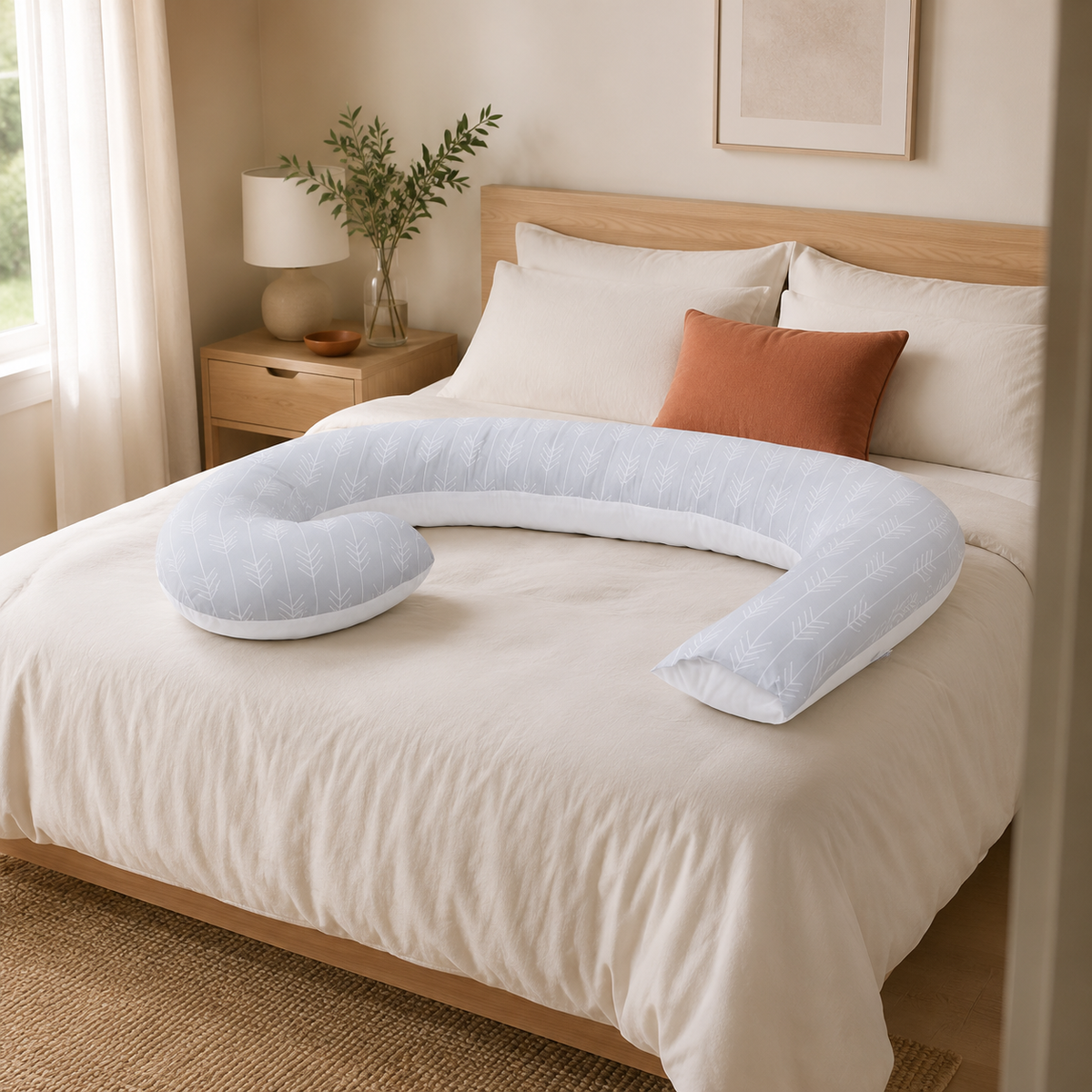 Body Comfort Pillow – Slate Arrow