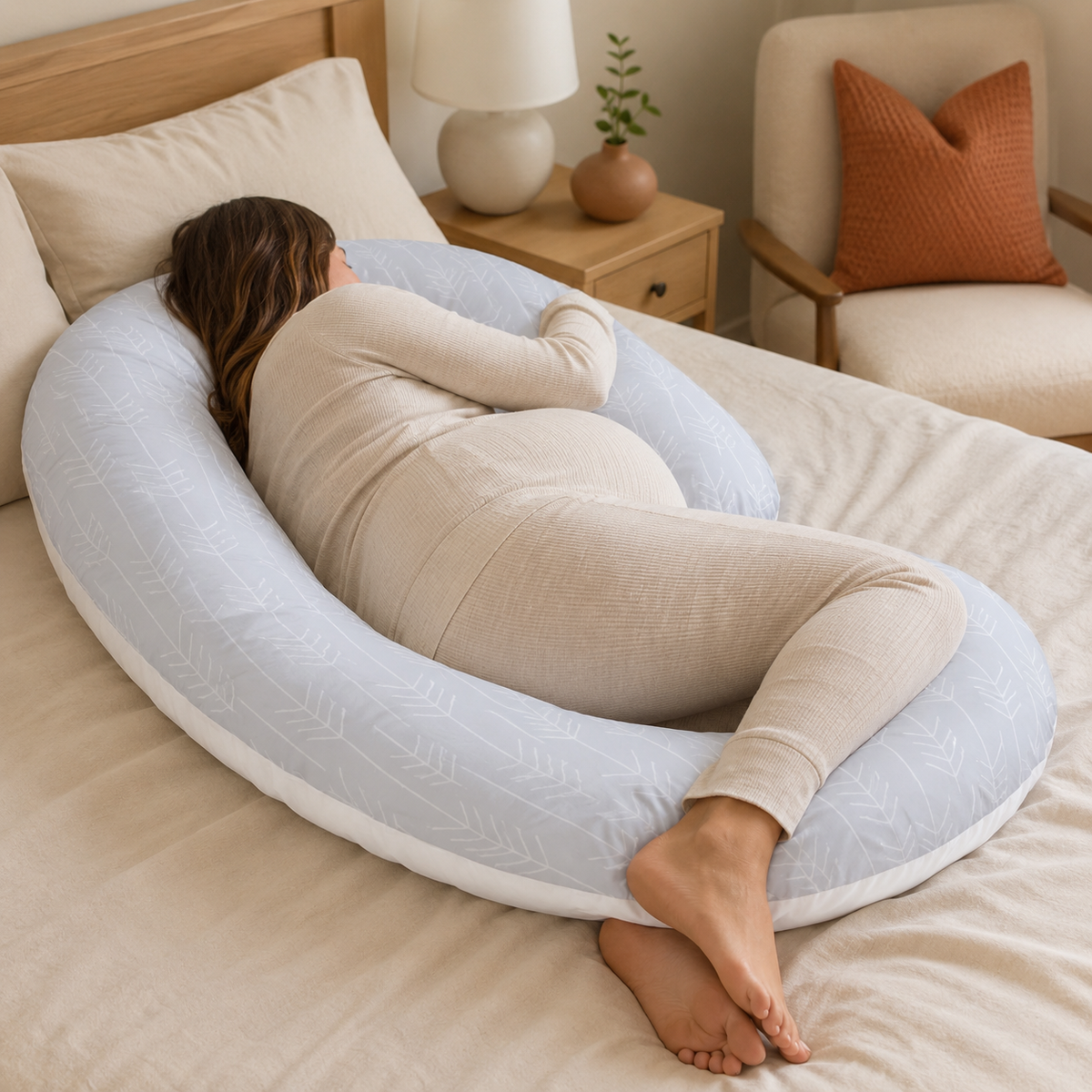 Body Comfort Pillow – Slate Arrow