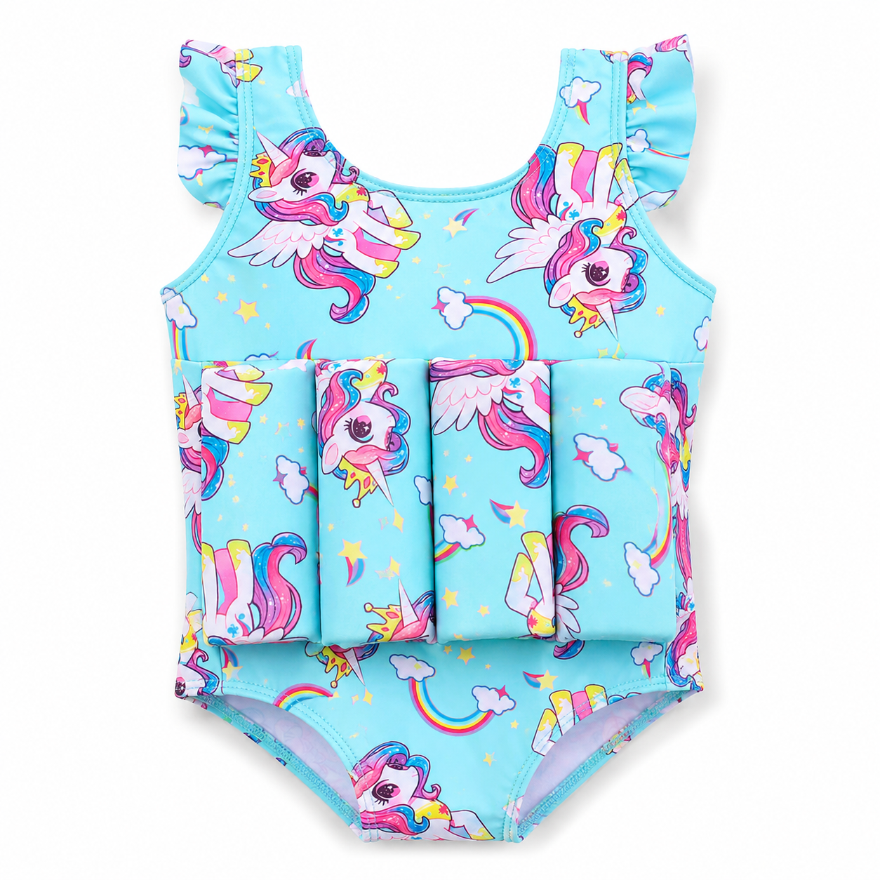 Baby One Piece Floating Swim Vest Training Aid