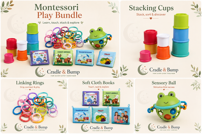 Cradle&Bump Montessori Play Bundle