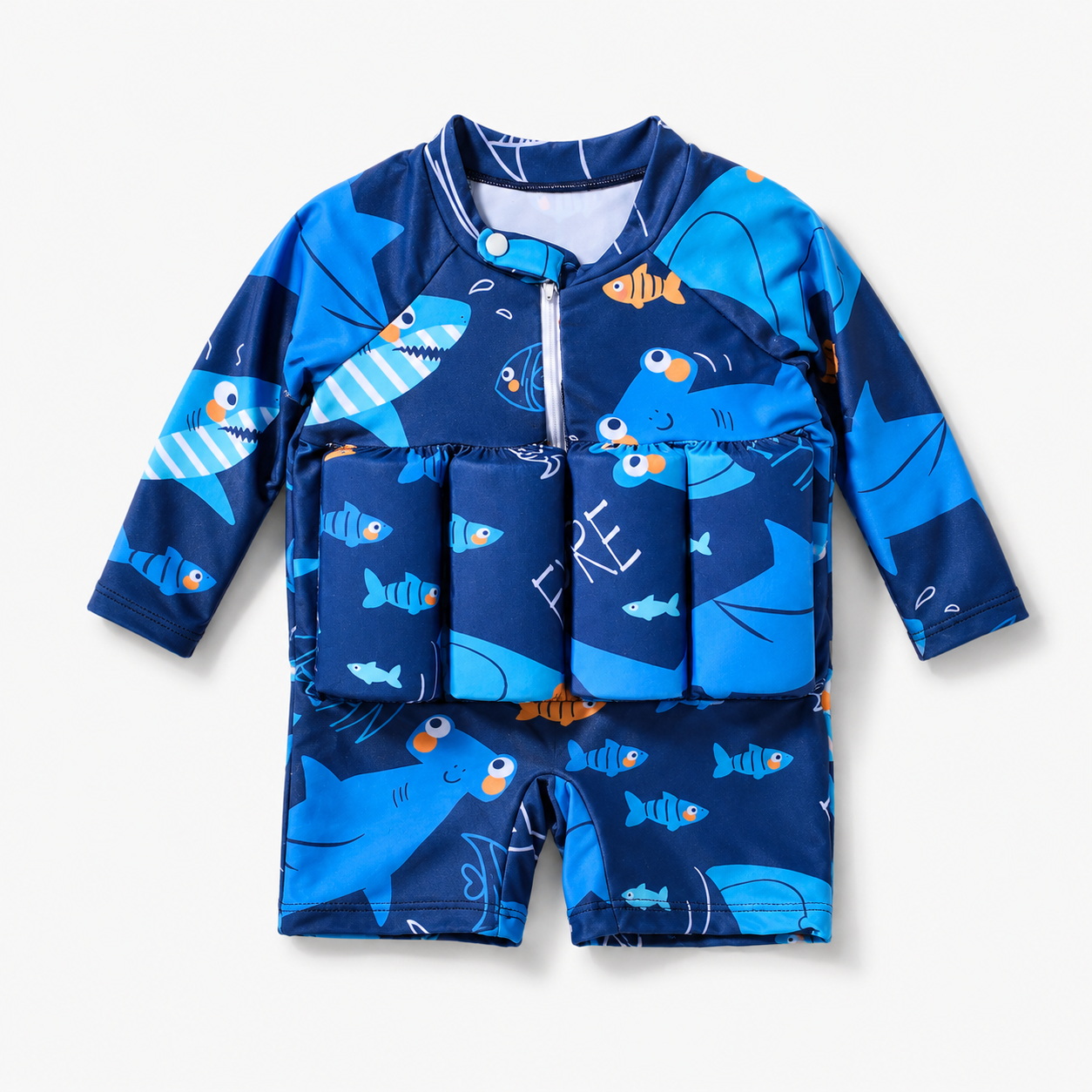 Baby One Piece Floating Swim Vest Training Aid