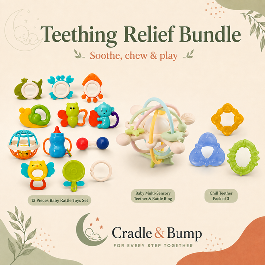 Cradle&Bump Teething Relief Collection